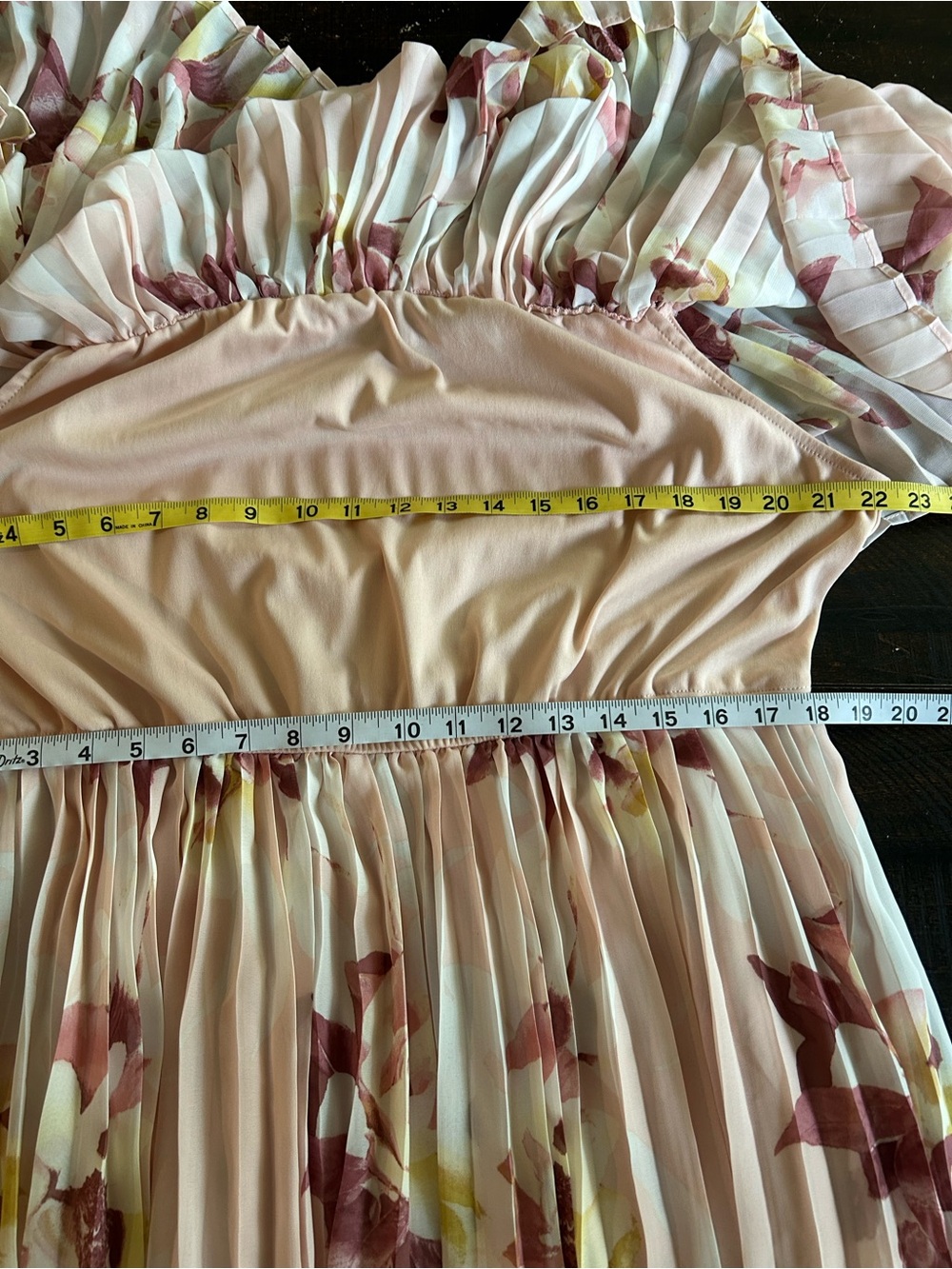 Balactic Born Pleated Floral Off Shoulder Maxi Dress - Picture 12 of 12
